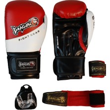 Dragondo 33044-P Jr Çocuk Boks Eldiveni Seti (Eldiven+Bandaj+Dişlik)