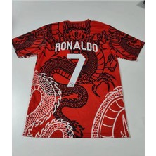 Portego Real Madrid 2023/24 Yeni Sezon Cristiano Ronaldo Ejderha Motifli Özel Konsept Forması