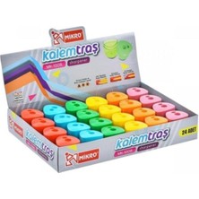 Özgürce Altı Renkli Gold Kalemtraş Seti - Pratik ve Şık Çözüm