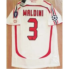 Portego A.c M.i.l.a.n 2007 Sezonu Paolo Maldini Özel Nostalji Forması (Efsane Milan Kadrosu)