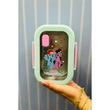 Feyza Design Yeşil Renkli 860 ml Çocuklar Için Eğlenceli Yemek Kabı