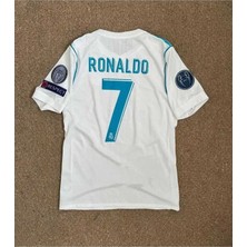 Portego R.madridd 2018 Kiev Şampiyonlar Ligi Finali Cristiano Ronaldo Forması (Kısa-Kol)