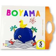 Tiny Kids Kodlamalı Boyama Kitabı - 5 Yaş