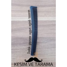 Aesco Bıyık Kesim ve Tarama Tarağı Eğimli Bıyık Tarağı