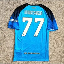 Portego Napoli 2023/24 Yeni Sezon Kvaratskhelıa Iç Saha Forması