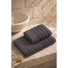 Casnack Violeta Model 2\'li Banyo Havlu Seti