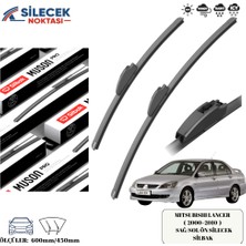 Mıtsubıshı Lancer  ( 2000>2010 ) Araca Özel Ön Sağ-Sol Silecek Silbak  600MM/450MM SB2418U