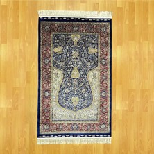 Mevlana Bazaar Klasik Osmanlı Desenli Mihraplı Ipek Seccade