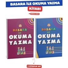 Özel Eğitim Materyal Basara Yöntemi ile Okuma Yazma 1-2 Kitabı