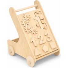 Vivaverse Doğal Montessori Su Kontrası Eğitici Aktivite Yürüteci | Geçmeli Sistem  & Kolay Kurulum