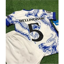 Portego 2024/25 Sezonu Jude Bellingham Yılan Desenli Konsept Çocuk Forması 4'lü Set