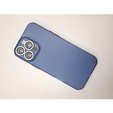 Epro iPhone 16 Pro Max Ultra Ince Tam Kamera Lens Korumalı Hoparlör Toz Önleycili Mat Şeffaf Kılıf