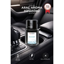 Torima Hava Nemlendirici Sarjlı Buharlı Oda ve Araba Difüzörü TCF03 Blue Men Dragon