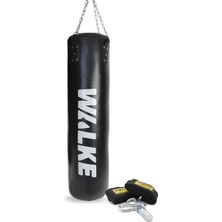 Walke 120X32 cm Geniş Kum Torbası Boks Bandajı Dolu Tavan Apartı Hediyeli Üründür