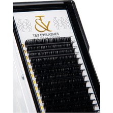 Özgürce Ipek Kirpik, cc Kıvrım, 0.07 Kalınlık, Mix 09/11/13/15 Mm, T&y, 16 Sıra