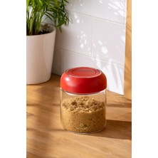 Feyza Design Şık 570 ml Saklama Kavanozu, Pratik ve Güvenli Saklama Çözümü
