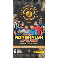 Hediyecik Panini Fifa Club World Cup 2025 Trading Card Dünya Kupası Oyun Kartları 1 Paket (6 Kart)