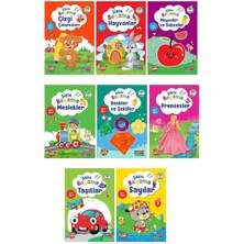 Boyama Zamanı Şirin Boyama Serisi 8 Çeşit (160 Kitap)