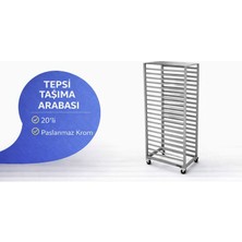 sc sonsesconcept SC Sonses Concept Tepsi Taşıma Arabası , 20LI , Frenli Tekerlekli 40X60X160