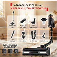 Tefal En Güçlü 230 Air Watt Emiş Kapasiteli Şarjlı Süpürge 80 Dakikaya Varan Kullanım Süresi Otomatik Emiş Gücü Ayarı ve Yıkanabilir Hepa Filtre Sistemli Siyah