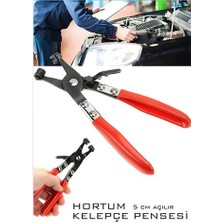 Aesco Hortum Kelepçe Pensesi Profesyonel Yaylı Hortum Kelepçe Sıkma Pensesi