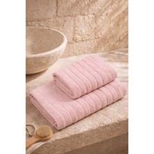 Casnack Violeta Model 2\'li Banyo Havlu Seti