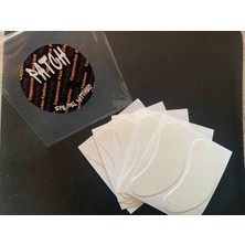 Özgürce Ipek Kirpik Silikon Göz Pedi 5’li Paket Beyaz Renk