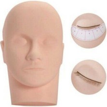 Özgürce Ipek Kirpik Çalışma Mankeni ve Masa Sabitleme Aparatı Seti