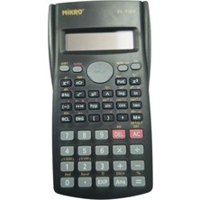 Mikro Digital Pro 240 Fonksiyonlu Hesap Makinesi 15X8 cm Siyah (CL-7154)