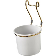 Feyza Design Gold Renkli 14X16 cm Kaşıklık Çatal Bıçaklık, Şık ve Kullanışlı Tasarım