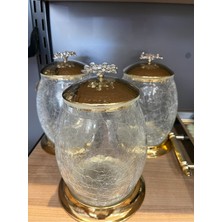 Feyza Design Şeffaf Cam Kavanoz, Çok Amaçlı ve Dayanıklı, Hızlı Kargo