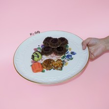 Miss Betty Rose Deluxe Porselen Sunum Tabağı 30 cm