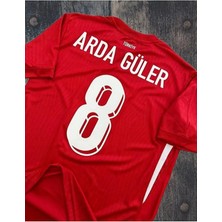 Portego Türkiye Euro 2024 A.r.d.a Güler Iç Saha Forması (Red)