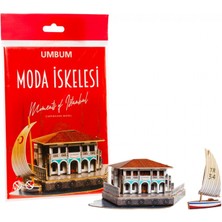 umbum Moda Iskelesi 3D Karton Puzzle Yapboz