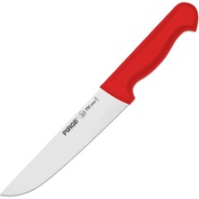 Pirge Pro 2002 Kasap Bıçağı No: 1 14,5 cm Kırmızı
