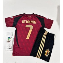 Portego Belçika 2024/25 Yeni Sezon Kevın De Bruyne Çocuk Forması 4'lü Set