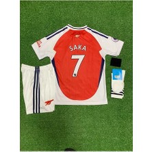 Portego A.r.s.e.n.a.l 2024/25 Yeni Sezon Bukayo Saka Iç Saha Çocuk Forması 4lü Set