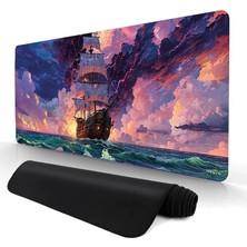 Oryn Retro Corsair Edition | 70X30 cm Gaming Mousepad - (3mm Kalınlık)