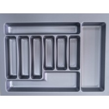 Feyza Design Gri Çekmece Içi Kaşıklık, 61,5X48,5 Cm, Kesilebilir, Pratik ve Şık