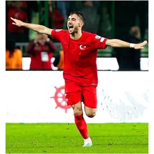 Portego Türkiye Euro 2024 Yunus Akgün Yetişkin Forması (Red)