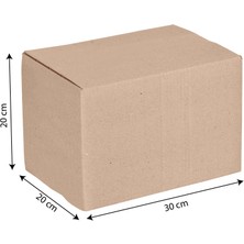 30X20X20 Çift Oluklu Koli 5 Adet  -Kutukoli - Kargo Kolisi - Güçlü Koli -E Ticaret Kolisi - Kutumarketim -  4 Ds