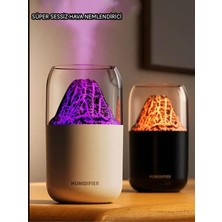 CAILON 330 ml Hava Nemlendirici Buhar Makinesi Ultrasonik Aroma Difüzör Oda Nemlendirici Işıklı