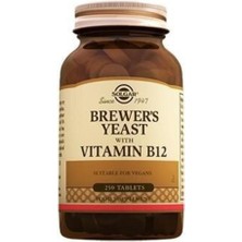 Solgar Brewers Yeast With Vitamin B12 250 Tablet