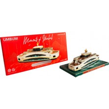 umbum Istanbul Ferry Boat  3D Karton Puzzle Yapboz