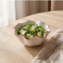 Güral Porselen Rodos 23 cm Salata Sunumluk Kase 30KMZ