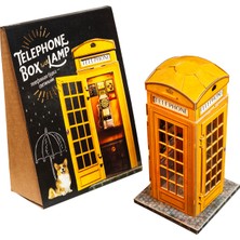 umbum 3D Işıklı Puzzle Yapboz Telefon Kutusu Sarı Renkli