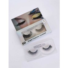 Özgürce Doğal Görünümlü 6d Gümüş Takma Kirpik Seti