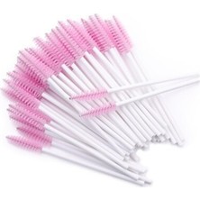 Özgürce Pembe Renkli 150'LI Kirpik Fırçası Seti, Gözlere Dolgunluk ve Doğal Görünüm