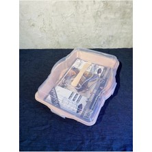 Feyza Design Pratik ve Şık 3’ü 1 Arada Kek ve Borcam Taşıma Kabı, Hayatınıza Kolaylık Sağlar