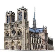 umbum Notre Damme Kilisesi 3D Karton Puzzle Yapboz